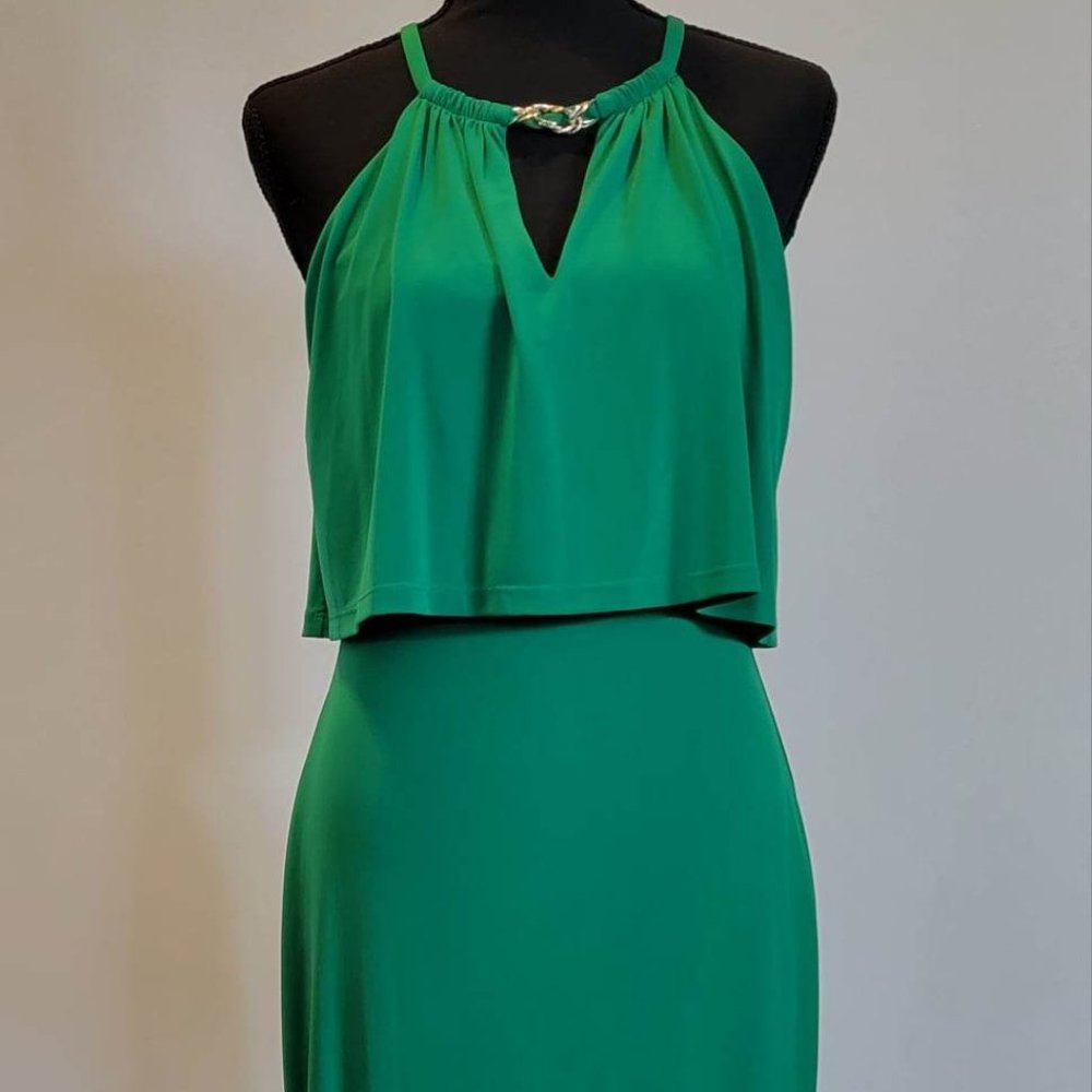 Guess Halter Green Dress Size 6